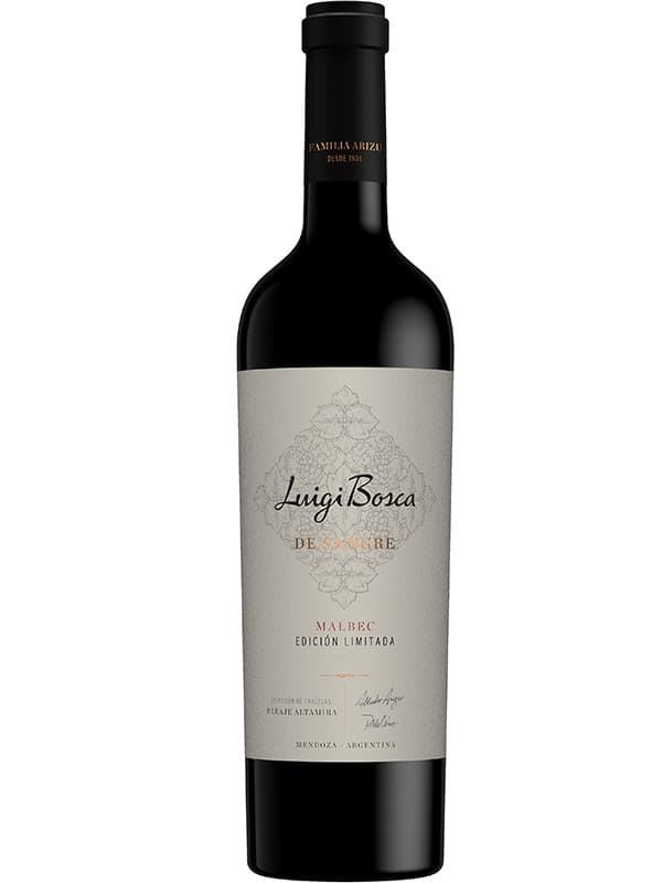 Вино "Де Сангре", Мальбек Едісьйон Лімітада / "De Sangre", Malbec Edicion Limitada, Luigi Bosca, червоне сухе 0.75л