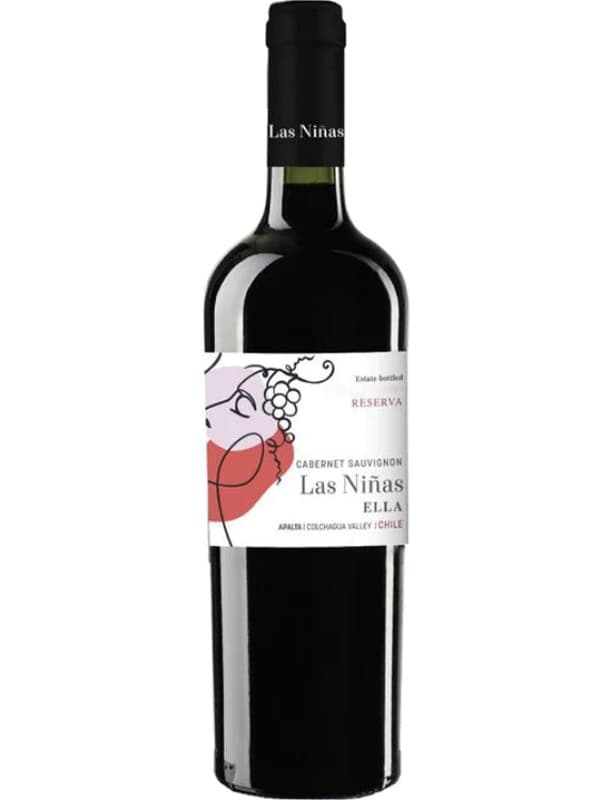 Вино Лас Ніньяс, Елла, Резерва Каберне Совіньйон / Las Ninas, Ella, Reserva Cabernet Sauvignon, червоне сухе 0.75л