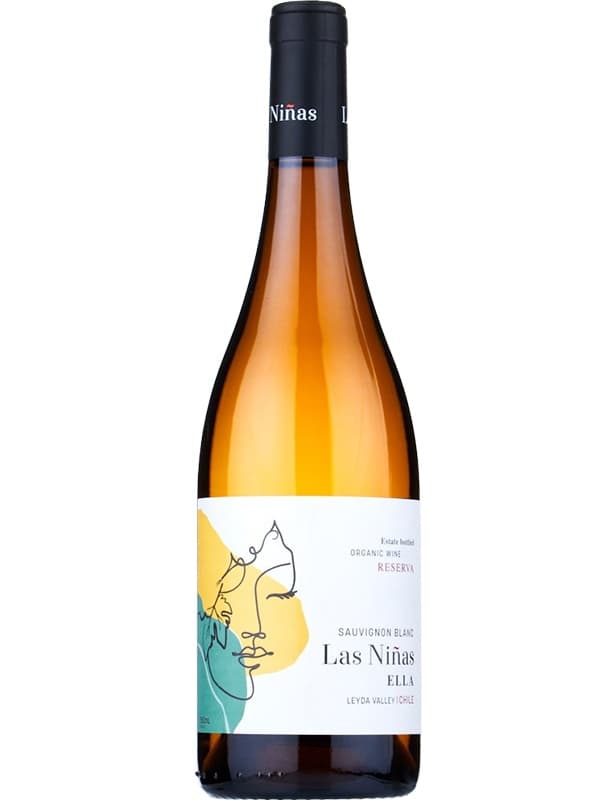 Вино Лас Ніньяс, Елла, Резерва Совіньйон Блан / Las Ninas, Ella, Reserva Sauvignon Blanc, біле сухе 0.75л