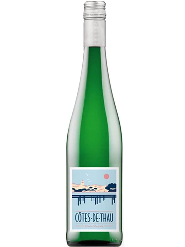 Вино Карте Посталє, Блан, Кот де Тау / Carte Postale, Blanc, Cotes de Thau, біле сухе 0.75л