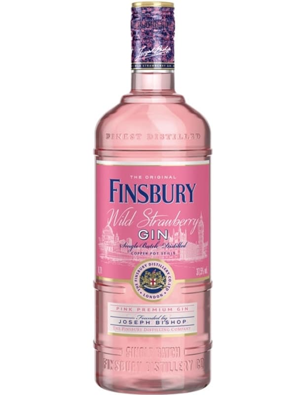 Джин Finsbury Wild Strawberry 37.5% 0.7 л