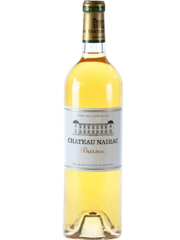 Вино Шато Найрак, Байсак, 2е Крю Класе / Chateau Nairac, Barsac, 2e Cru Classe, біле солодке 0.75л