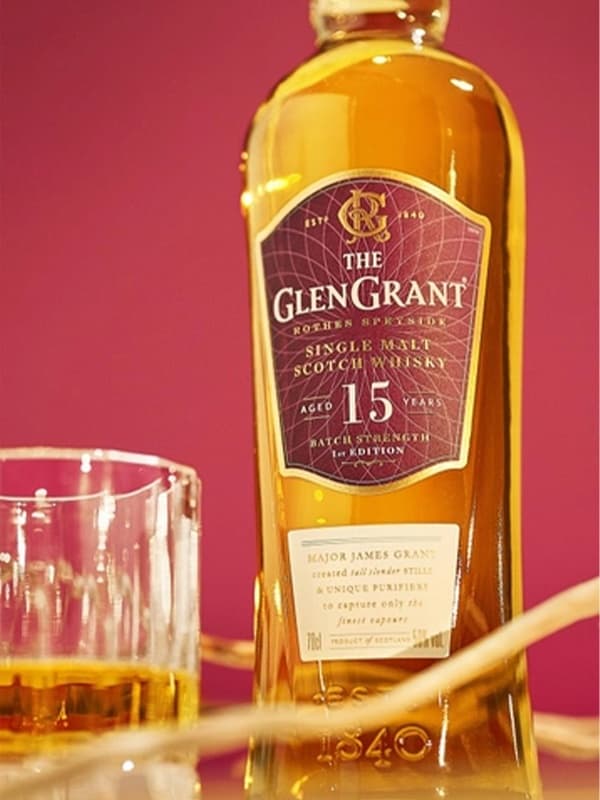 Віскі Глен Грант / The Glen Grant, 15 років, 50%, 0.7л, в коробці