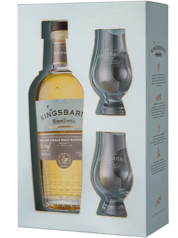 Віскі Кінгсбарнс Дукот, Сінгл Молт / Kingsbarns Doocot, Single Malt, 46%, 0.7л + 2 келиха