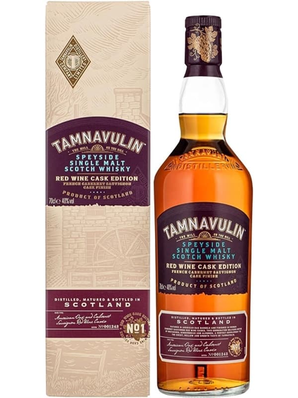 Віскі Тамнавулін, Каберне Совіньйон Каск / Tamnavulin, Cabernet Sauvignon Cask, 40%, 0.7л