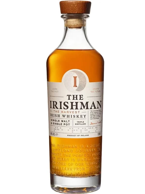 Віскі Айрішмен, Харвест / The Irishman, Harvest, 40%, 0.7л, в подарунковій коробці + 2 склянки