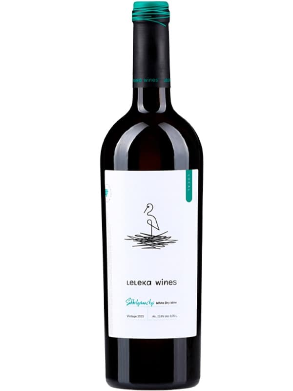 Вино Сухолиманський / Sukholimanskiy, Leleka Wines, біле сухе 0.75л