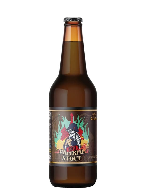 Пиво Дрофа, Анті-Імперіал Стаут / Drofa, Anti-Imperial Stout, 8%, 0.33л