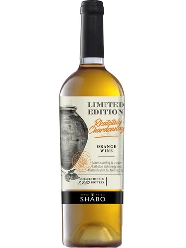 Вино Ркацителі-Шардоне / Rkatsiteli-Chardonnay, Shabo, бурштинове сухе 0.75