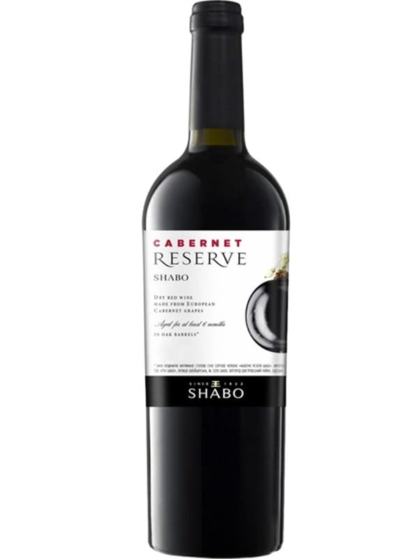 Вино Каберне, Резерв / Cabernet, Reserve, Shabo, червоне сухе 0.75л