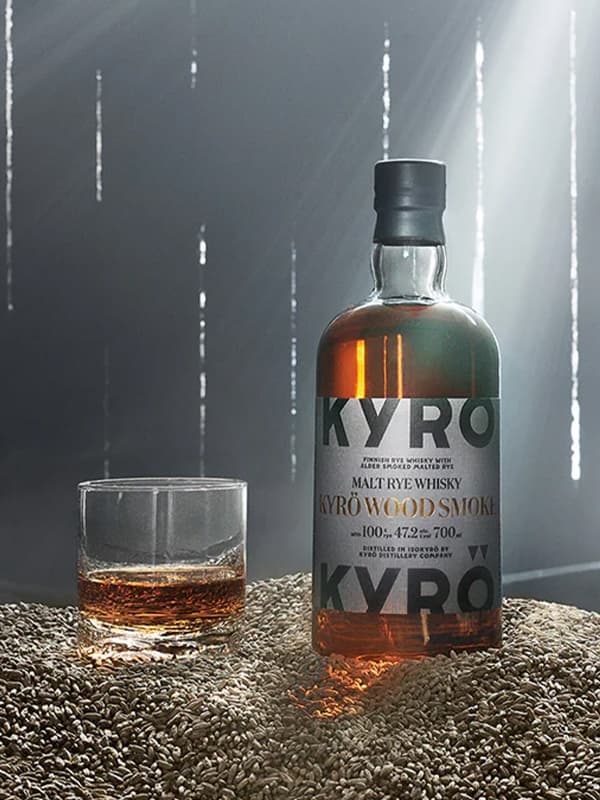 Віскі Кіро, Вуд Смоук Молт Рей / Kyro, Wood Smoke Malt Rye, 47.2%, 0.7л
