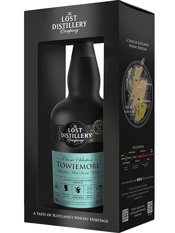 Віскі Товімор, Класік Селекшн / Towiemore, Classic Selection, The Lost Distillery, 43%, 0.7л