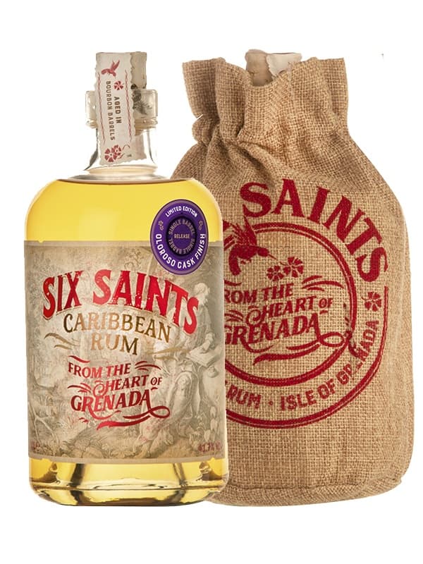 Ром Сікс Сейнтс, Олоросо, Каск Фініш / Six Saints, Oloroso, Cask Finish, 41.7%, 0.7л