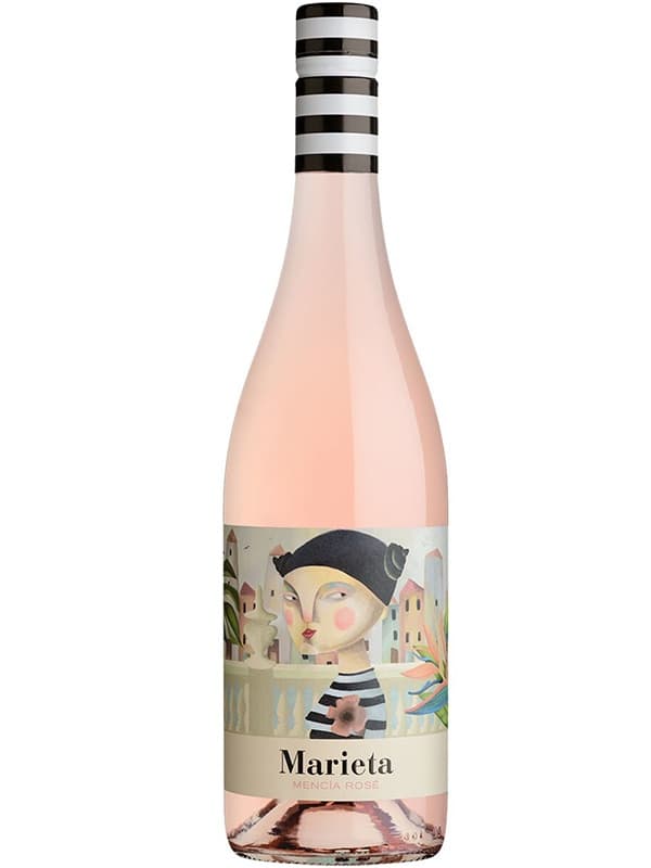 Вино Марієта, Менсія Розе / Marieta, Mencia Rose, Martin Codax, рожеве напівсухе 0.75л