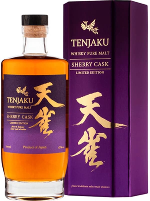 Віскі Теньяку, Пур Молт, Шерри Каск / Tenjaku, Pure Malt, Sherry Cask, 43%, 0.7л