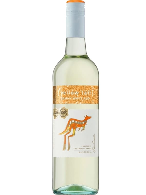 Вино Джеммі Вайт Ру / Jammy White Roo, Yellow Tail, біле напівсолодке 0.75л