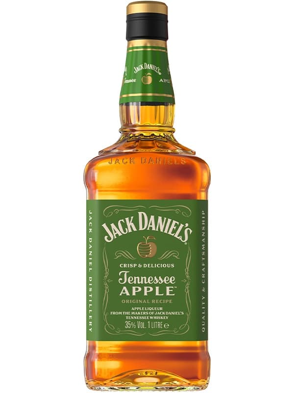 Віскі-лікер Джек Деніелс, Теннессі Еппл / Jack Daniel's, Tennessee Apple, 35%, 1л