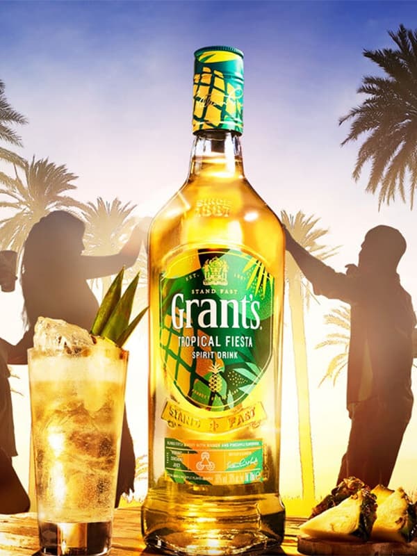 Віскі-лікер Грантс, Тропікал Фієста / Grant's, Tropical Fiesta, 30%, 0.7л