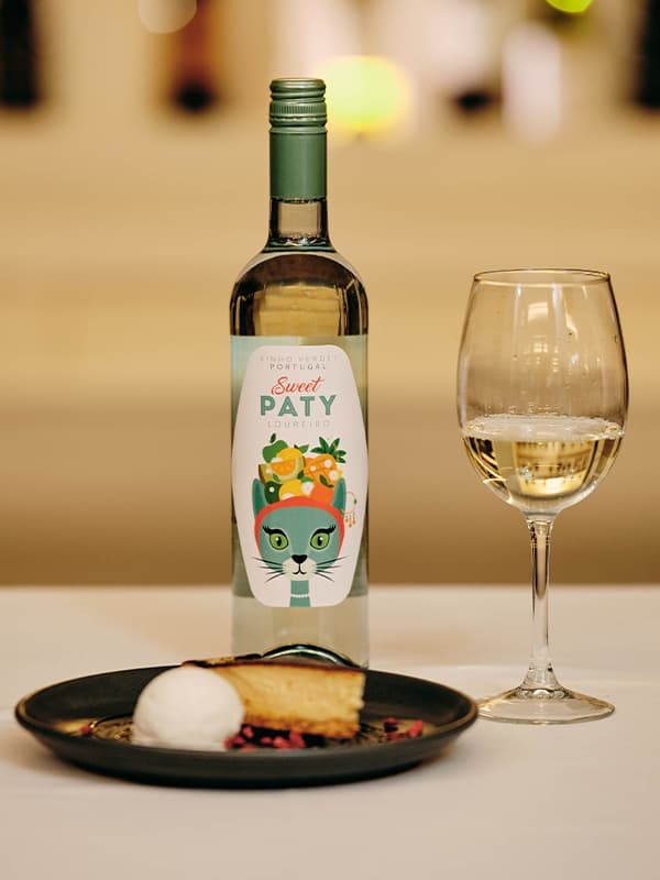 Вино Паті, Лурейро Світ / Paty, Loureiro Sweet, Adega Ponte da Barca, біле солодке 0.75л