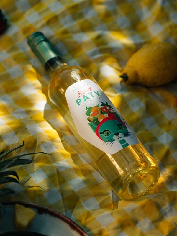 Вино Паті, Лурейро Світ / Paty, Loureiro Sweet, Adega Ponte da Barca, біле солодке 0.75л