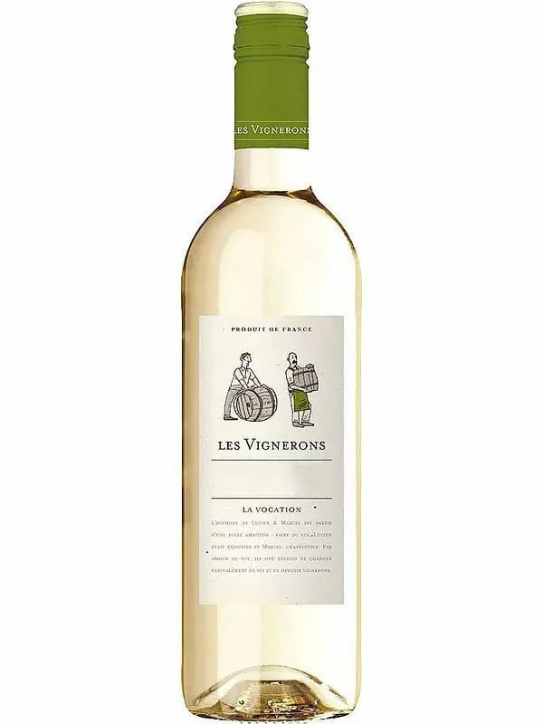 Вино Коломбар Совіньйон / Colombard Sauvignon, Les Vignerons, біле напівсухе 0.75л