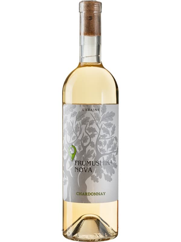 Вино Шардоне / Chardonnay, Frumushika-Nova, біле сухе 0.75л