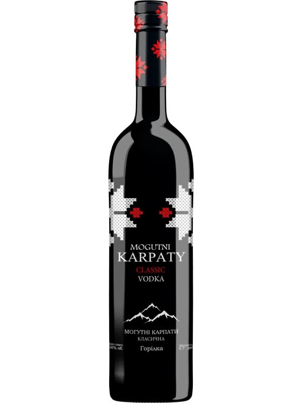 Горілка Могутні Карпати, Класік / Mogutni Karpaty, Classic, 40%, 0.7л