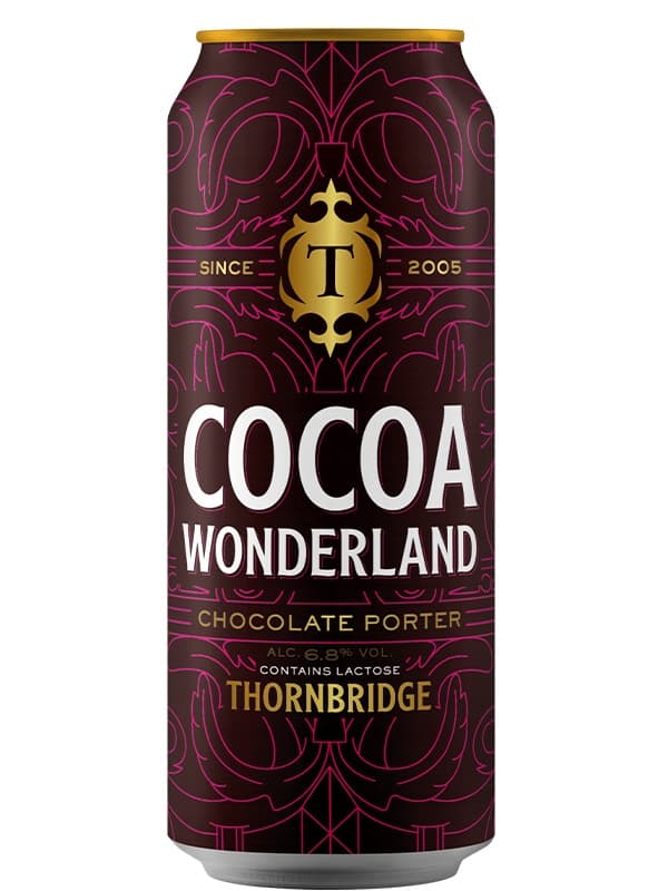 Пиво Торнбрідж, Какао Уандерленд Шоколад / Thornbridge, Cocoa Wonderland Chocolate, 6.8%, 0.44л