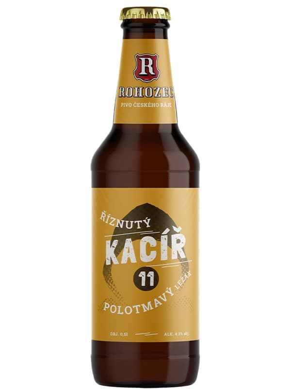 Пиво Рогожец, Одинадцятка Різана / Rohozec, Jedenactka Rezana, 4.8%, 0.5л