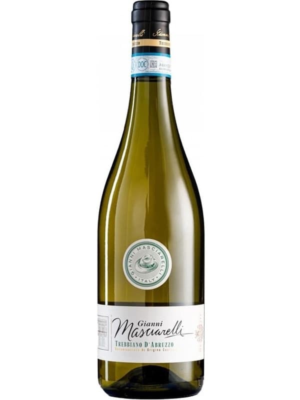 Вино Треббіано д'Абруццо, Джанні / Trebbiano D'abruzzo, Gianni, Masciarelli, біле сухе 0.75л