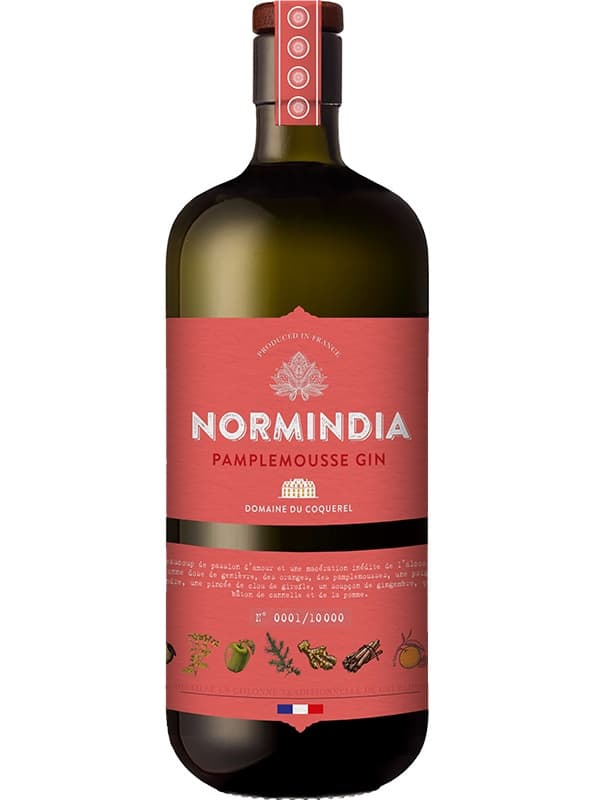 Джин Норміндіа, Грейпфрут / Normindia, Grapefruit, Coquerel, 41.4%, 0.7л