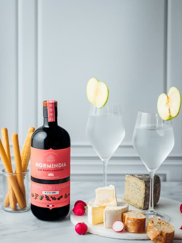 Джин Норміндіа, Грейпфрут / Normindia, Grapefruit, Coquerel, 41.4%, 0.7л