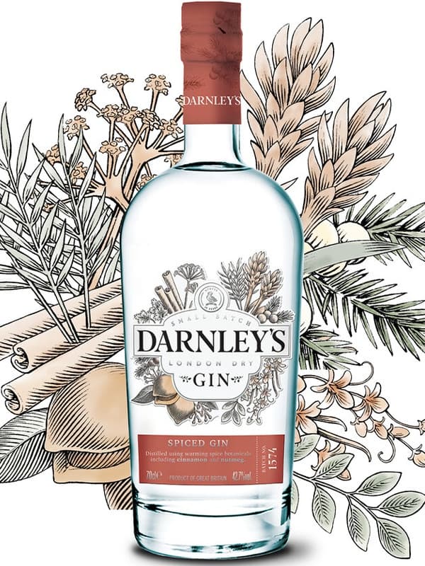 Джин Дарнлейс, Лондон Драй Спайсед / Darnley's, London Dry Spiced, 42.7%, 0.7л