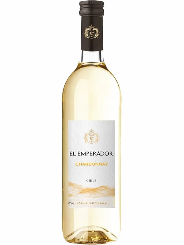 Вино Ель Емперадор, Шардоне / El Emperador, Chardonnay, біле сухе 0.75л