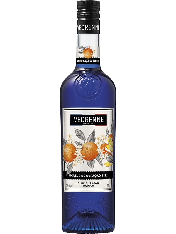 Лікер Блю Кюрасао, Ведренн / Blue Curacao, Vedrenne, 25%, 0.7л