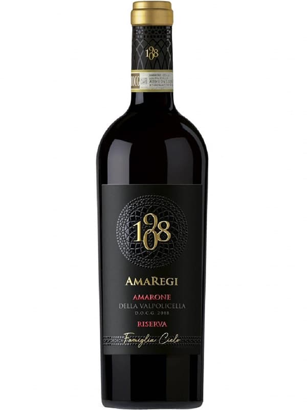 Вино Амареджі, Амароне делла Вальполічелла / Amaregi, Amarone della Valpolicella, Cielo e Terra, червоне сухе 0.75л