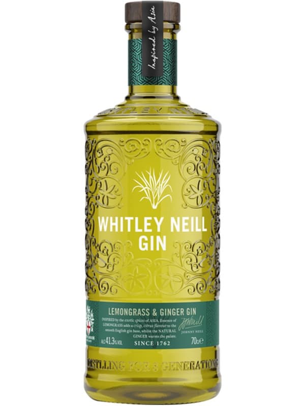 Джин Whitley Neill Lemongrass & Ginger 41.3% 0.7 л
