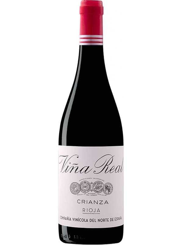 Вино Вінья Реал, Кріанса / Vina Real, Crianza, CVNE, червоне сухе 0.75л