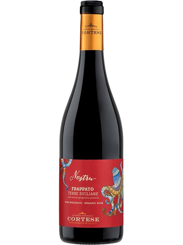 Вино Фраппато, Терре Сициліане / Frappato, Terre Siciliane, Cortese Nostru, червоне сухе 0.75л