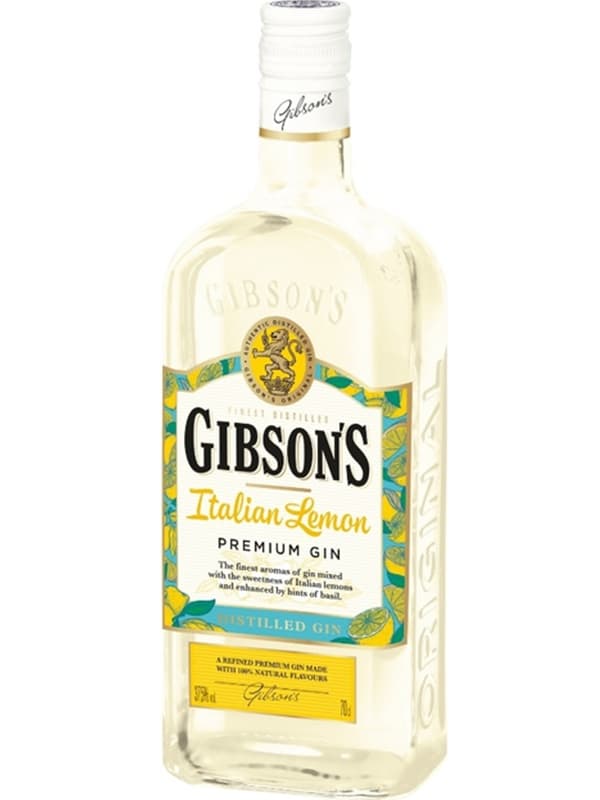 Джин Гібсон'с, Італіан Лемон / Gibson's, Italian Lemon, 37.5%, 0.7л
