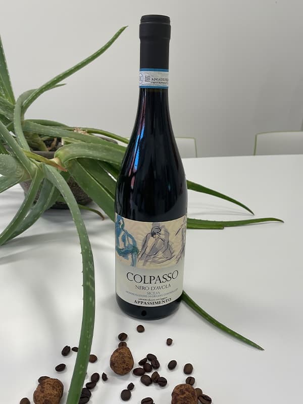 Вино Колпассо, Неро д'Авола Аппасіменто / Colpasso, Nero d'Avola Appassimento, The Wine People, червоне сухе 0.75л