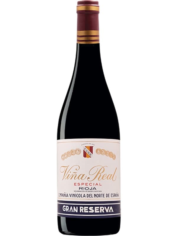 Вино Вінья Реал, Гран Резерва Еспешл / Vina Real, Gran Reserva Especial, CVNE, червоне сухе 0.75л
