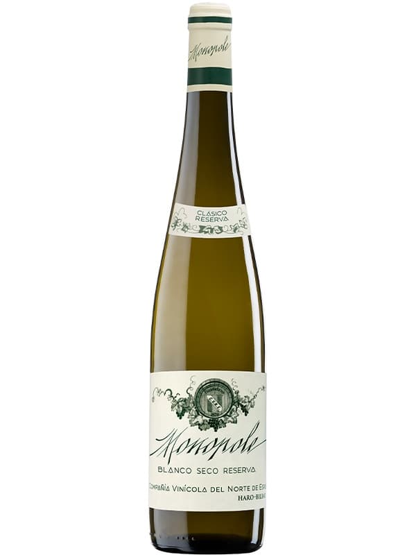 Вино Монополь, Класіко / Monopole, Clasico, CVNE, біле сухе 0.75л