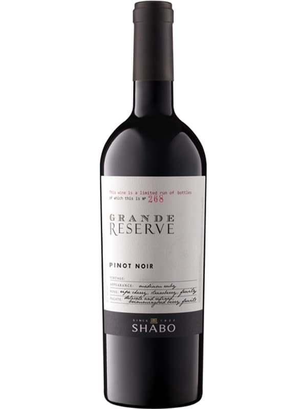Вино Піно Нуар, Гран Резерв / Pinot Noir, Grande Reserve, Shabo, червоне сухе 0.75л