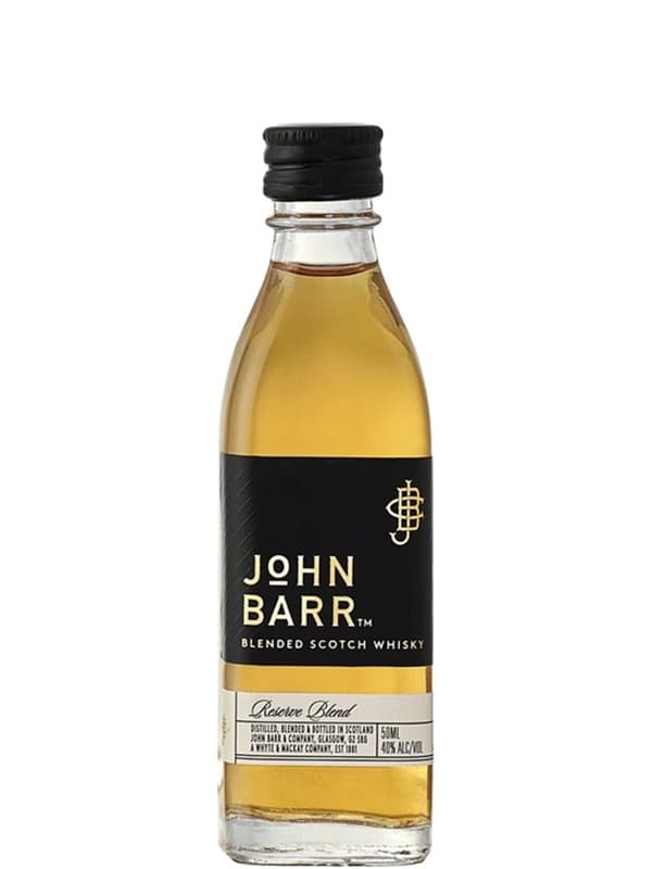 Віскі Уайт Енд Маккей, Джон Барр Резерв / Whyte & Mackay, John Barr Reserve, 40%, 0.05л