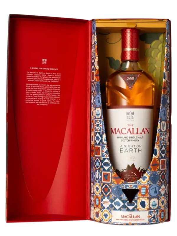 Віскі Макаллан, Ніч на Землі в Херес-де-ла-Фронтера / The Macallan, A Night on Earth in Jerez de la Frontera, 43%, 0.7л, в коробці