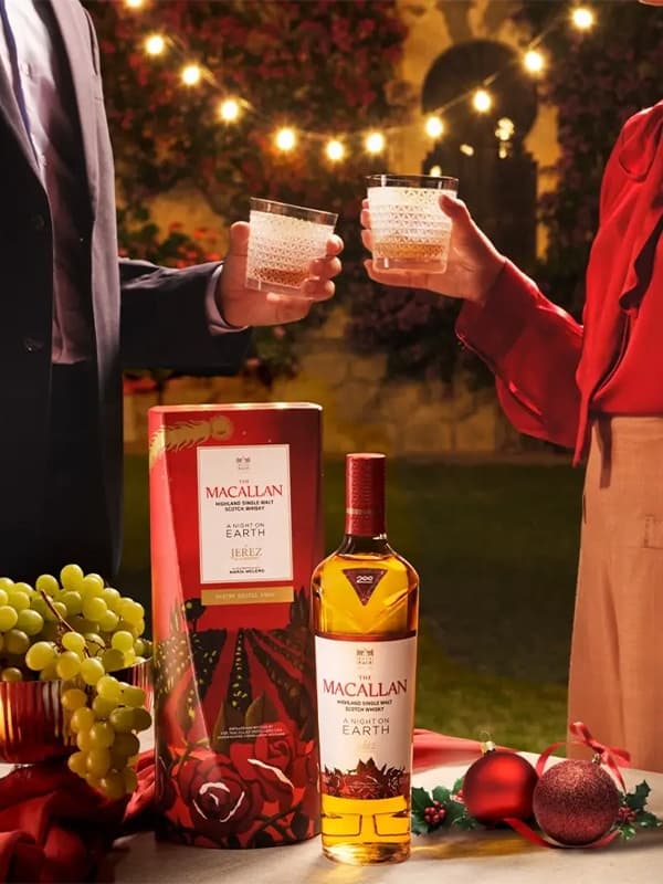 Віскі Макаллан, Ніч на Землі в Херес-де-ла-Фронтера / The Macallan, A Night on Earth in Jerez de la Frontera, 43%, 0.7л, в коробці