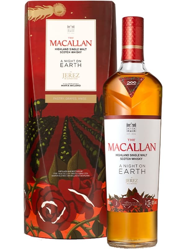 Віскі Макаллан, Ніч на Землі в Херес-де-ла-Фронтера / The Macallan, A Night on Earth in Jerez de la Frontera, 43%, 0.7л, в коробці