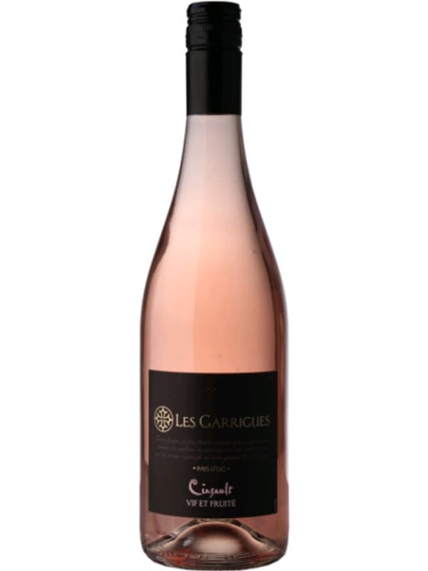 Вино Ле Гарріг, Сенсо Розе / Les Garrigues, Cinsault Rose, рожеве сухе 0.75л