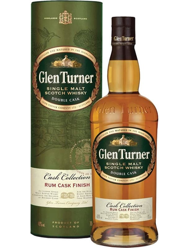 Віскі Глен Тернер, Ром Каск Фініш / Glen Turner, Rum Cask Finish, 40%, 0.7л